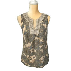 Telluride Clothing Co. Sleeveless Blouse S